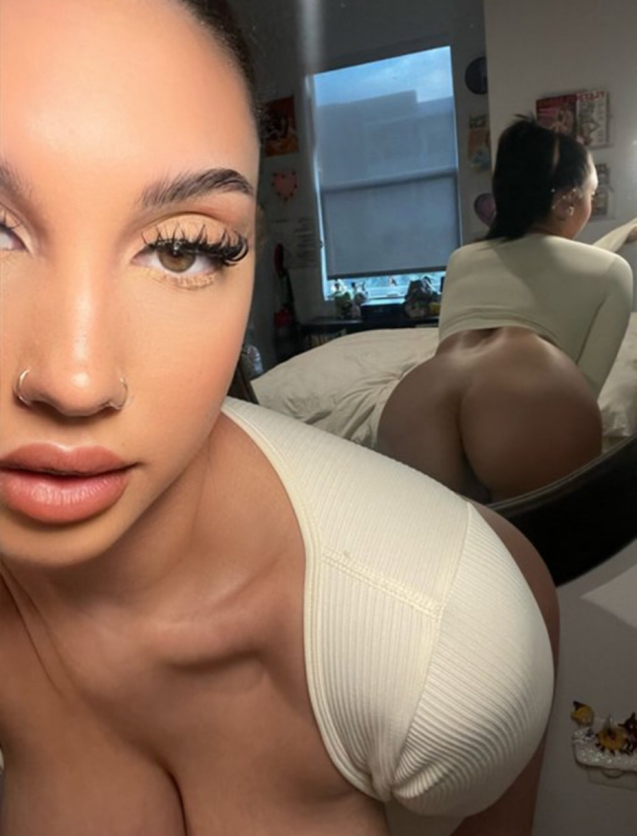 Шлюха индивидуалка Эмма Брюнетка c 4 размером груди у метро Спортивная Питер Фото - 3